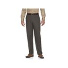 Men's Croft & Barrow&reg; Essential Classic-fit Flat-front Dress Pants, Size: 40x32, Light Grey