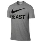 Men's Nike Beast Tee, Size: Xl, Grey Other