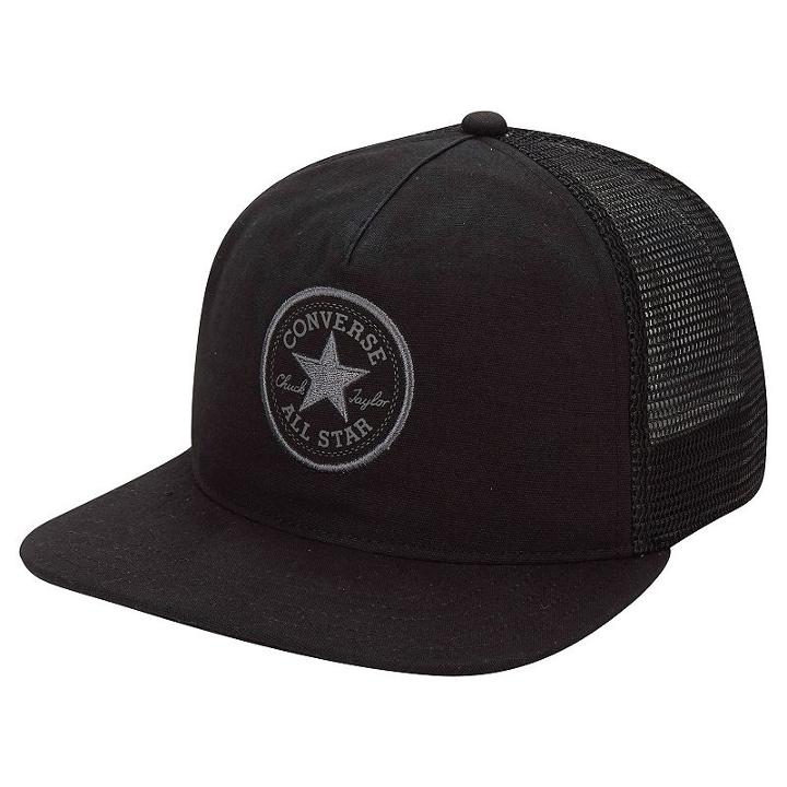 Adult Converse All Star Chuck Taylor Core Trucker Baseball Cap, Black