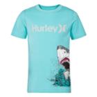 Boys 8-20 Hurley Shark Tee, Size: Large, Light Blue
