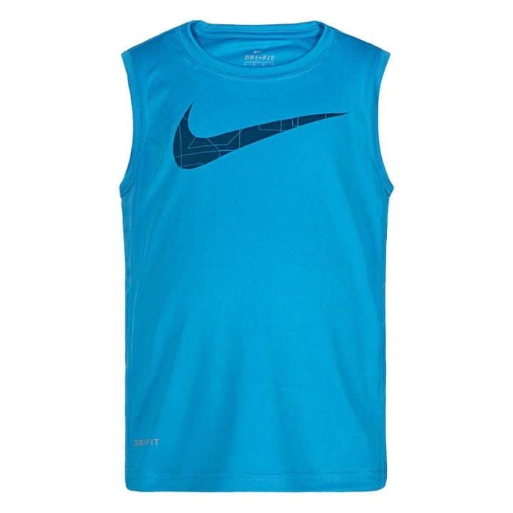 Boys 4-7 Nike Legacy Swoosh Tank Top, Size: 6, Brt Blue
