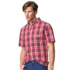 Chaps, Big & Tall Classic-fit Plaid Button-down Shirt, Men's, Size: 2xb, Red