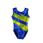 Girls 2-10 Obersee Gymnastics Leotard, Girl's, Size: Xx Small, Blue