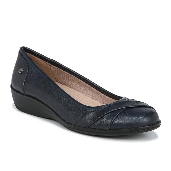 Lifestride Velocity I-loyal Women's Ballet Flats, Size: 6.5, Blue
