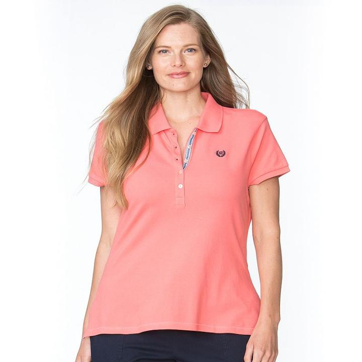 Plus Size Chaps Polo, Women's, Size: 1xl, Orange