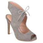 Journee Collection Indigo Women's High Heels, Size: Medium (8.5), Med Grey