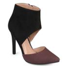 Journee Collection Zinia Women's Ankle Cuff High Heels, Size: Medium (7.5), Dark Red