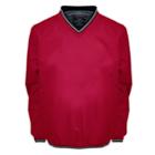 Men's Franchise Club Elite Windshell Pullover Jacket, Size: Xxl, Brt Red