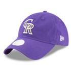 Women's New Era Colorado Rockies 9twenty Glisten Adjustable Cap, Multicolor