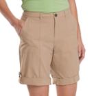 Women's Woolrich Rock Line Ripstop Convertible Shorts, Size: 4, Med Beige