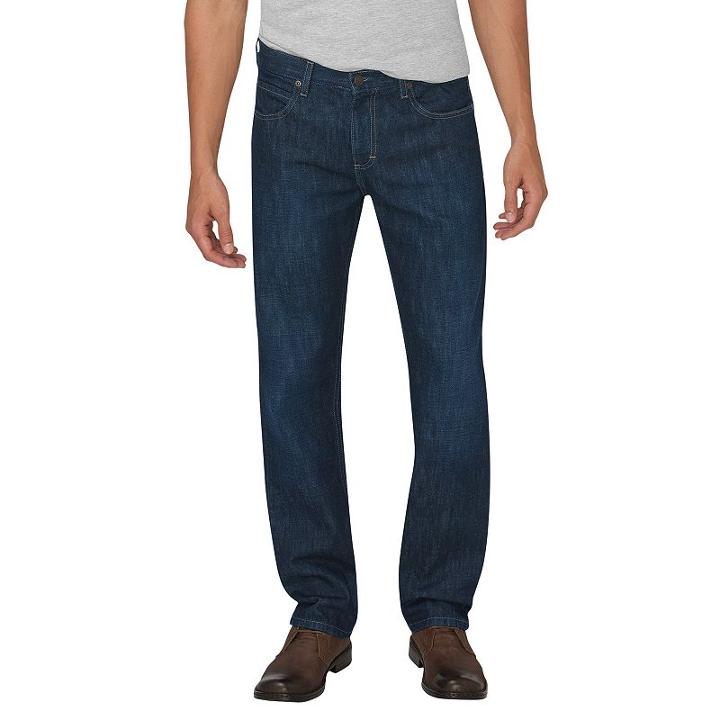 Men's Dickies Regular-fit Straight-leg Jeans, Size: 36x34, Blue