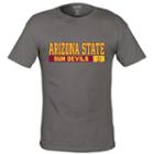 Men's Arizona State Sun Devils Complex Tee, Size: Medium, Grey (charcoal)