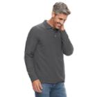 Men's Croft & Barrow&reg; Classic-fit Easy-care Pique Polo, Size: Small, Dark Grey
