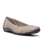 Lifestride Dig Women's Flats, Size: Medium (5), Beig/green (beig/khaki)