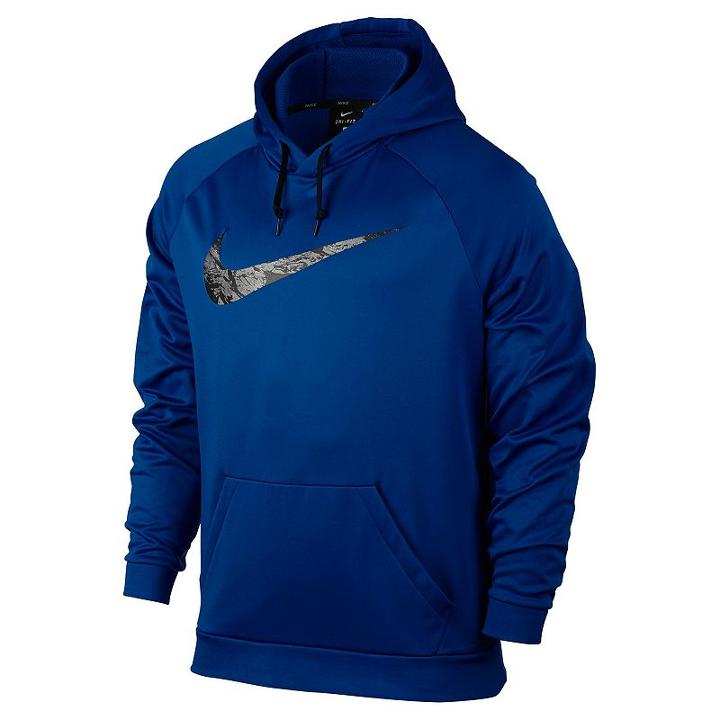 Men's Nike Thermal Hoodie, Size: Small, Turquoise/blue (turq/aqua)