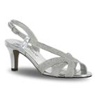 Easy Street Desi Women's Dress Sandals, Size: Medium (8.5), Silver