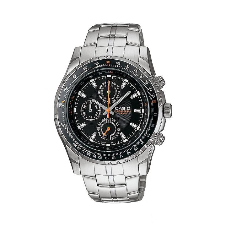 Casio Men's Stainless Steel Chronograph Watch - Mtp4500d-1av, Grey