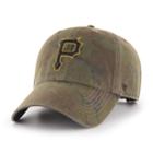 Men's '47 Brand Pittsburgh Pirates Sector Clean Up Hat, Brown