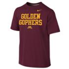 Boys 8-20 Nike Minnesota Golden Gophers Legend Authentic Dri-fit Tee, Boy's, Size: M(10-12), Dark Red