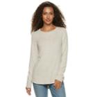 Women's Sonoma Goods For Life&trade; Supersoft Crewneck Tee, Size: Xl, Lt Beige
