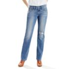 Women's Levi's 518 Straight-leg Jeans, Size: 11/30 Avg, Med Blue