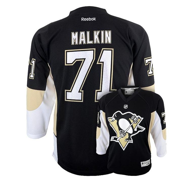 Boys 8-20 Reebok Pittsburgh Penguins Evgeni Malkin Nhl Replica Jersey, Boy's, Size: L-xl, Black
