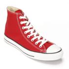 Adult Converse All Star Chuck Taylor High-top Sneakers, Size: M11w13, Red