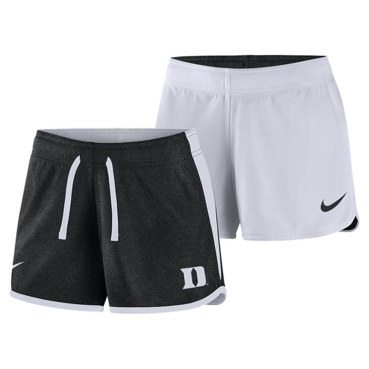 Women's Nike Duke Blue Devils Dri-fit Touch Shorts, Size: Small, Black