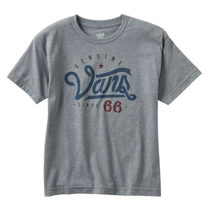 Boys 8-20 Vans Rookies Logo Tee, Boy's, Size: Small, Dark Grey