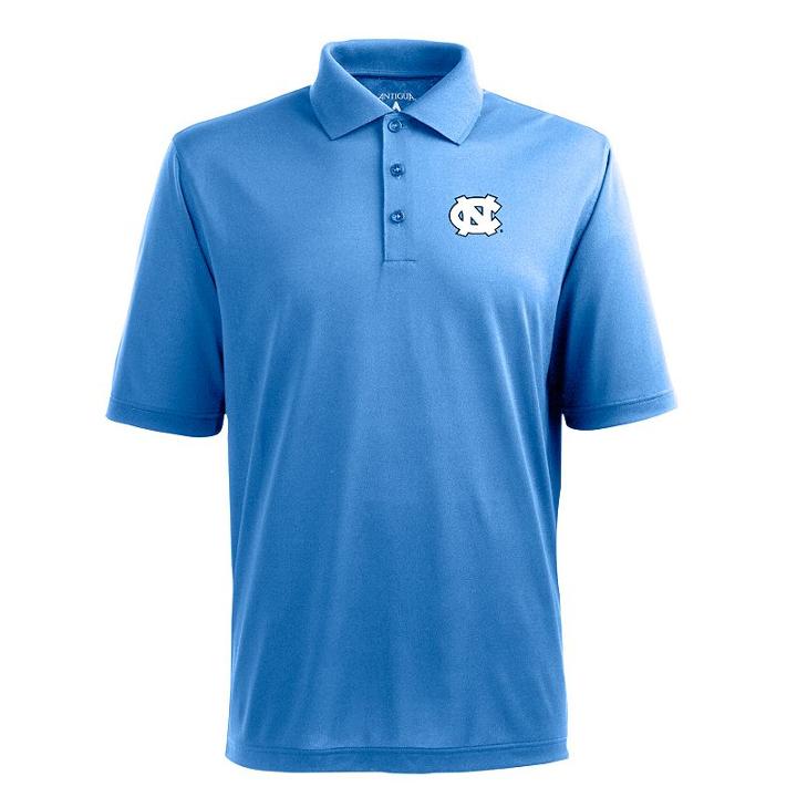 Men's North Carolina Tar Heels Pique Xtra Lite Polo, Size: Large, Blue