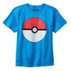 Boys 8-20 Pokemon Ball Tee, Boy's, Size: Small, Turquoise/blue (turq/aqua)