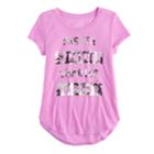 Girls 7-16 So&reg; Performance Graphic Tee, Size: 14, Lt Purple