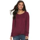 Women's Juicy Couture Twist Hem Tee, Size: Xl, Red
