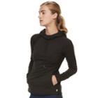 Women's Fila Sport&reg; Raglan Fleece Hoodie, Size: Small, Black
