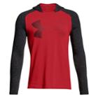 Boys 8-20 Under Armour Cotton Knit Hoodie, Size: Xl, Red