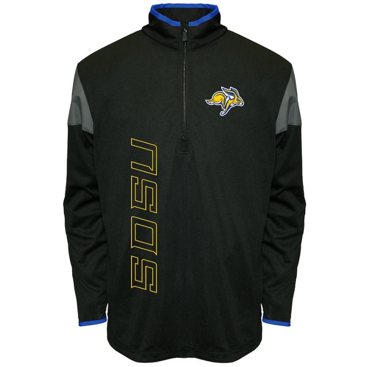 Men's Franchise Club South Dakota State Jackrabbits Vapor Active Top, Size: Small, Black