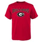 Boys 8-20 Georgia Bulldogs Fadeout Performance Tee, Boy's, Size: S(8), Red