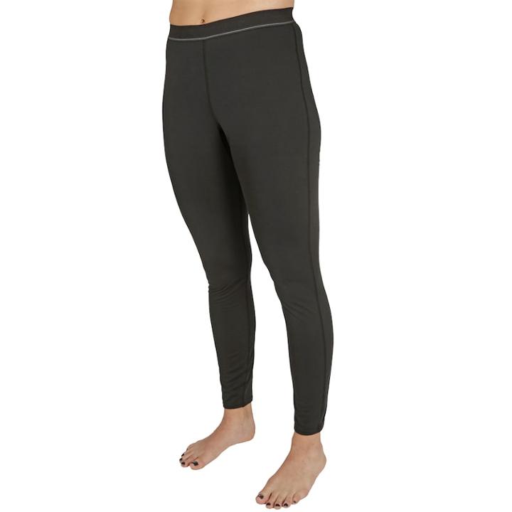 Women's Hot Chillys Pepper Skins Pants, Size: Small, Black