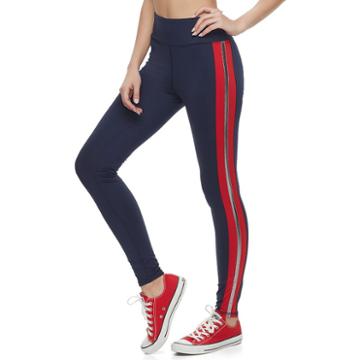 Juniors' Marvel Hero Elite Captain America Leggings By Her Universe, Teens, Size: Small, Blue (navy)