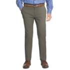Men's Izod Slim-fit Performance Stretch Flat-front Pants, Size: 33x32, Grey