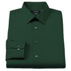 Men's Apt. 9&reg; Extra-slim Solid Stretch Dress Shirt, Size: 15.5-32/33, Green
