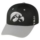 Adult Top Of The World Iowa Hawkeyes Booster Plus One-fit Cap, Black