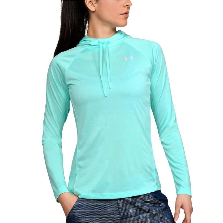 Women's Under Armour Tech Twist Long Sleeve Hoodie, Size: Xs, Med Blue