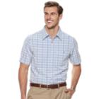 Big & Tall Haggar Regular-fit Microfiber Woven Button-down Shirt, Men's, Size: Xxl Tall, Grey