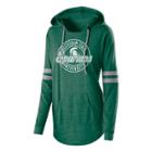 Women's Michigan State Spartans Low Key Pullover Hoodie, Size: Small, Dark Green