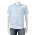 Men's Levi's&reg; Solid Button-down Shirt, Size: Small, Med Blue