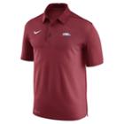 Men's Nike Arkansas Razorbacks Dri-fit Elite Polo, Size: Xl, Dark Red