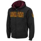 Men's Arizona State Sun Devils Full-zip Fleece Hoodie, Size: Large, Oxford