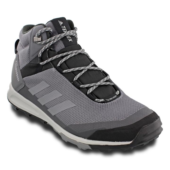 Adidas Outdoor Terrex Tivid Mid Cp Men's Waterproof Hiking Shoes, Size: 8, Grey