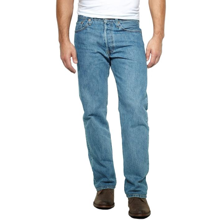 Big & Tall Levi's&reg; 501&reg; Original Shrink-to-fit&trade; Jeans, Men's, Size: 52x32, Blue